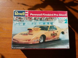 Revell: Jerry Eckman Pennzoil Firebird Pro Stock 1:24 Model Kit 7499 Parts Only