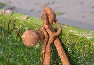 boat anchor fisherman ' s anchor traditional iron anchor 54.  5 cm / 8.  4 kg 4
