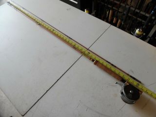Vintage Shakespeare Combo Fly Fishing Pole And Automatic Reel 1824 Reel