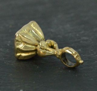 Georgian 15ct Gold ' Peace to my Friend ' Rock Crystal Intaglio Seal Pendant Fob 5
