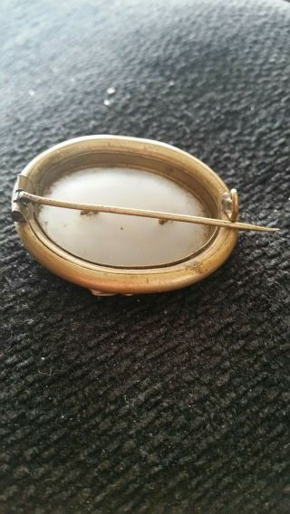 Antique Victorian brooch pin 4