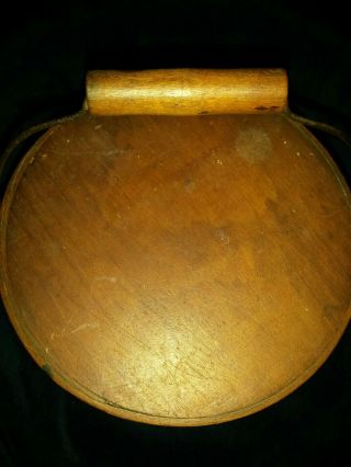 Antique Primitive Small Sugar Wooden Bucket.  During Research Looks Like Firkin