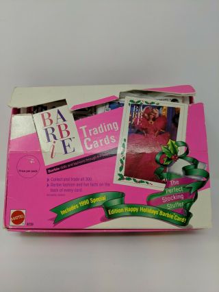 Vintage Barbie Trading Cards & Box