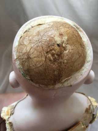 Antique German Kestner 154 Doll Head Plaster Pate TLC Body Estate Find 3
