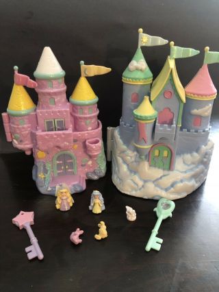 Vintage Starcastle By The Sea Castle Playset Trendmasters 1994 Polly Pocket