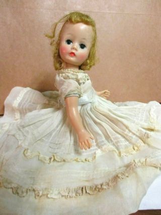 Vintage Madame Alexander Blonde Bent Knee Cissette 9 " Doll Bent Knee