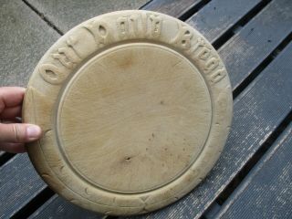 An Antique Carved Bread Board - Farmhouse Kitchenalia - Our Daily Bread.