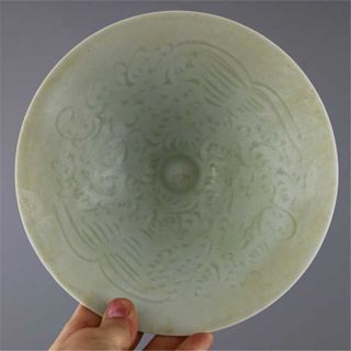 Chinese Porcelain Bowl Hutian Kiln Song Dynasty Old Blue And White Porcelain