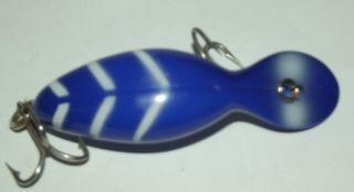 Heddon Tadpolly spook.  Colbalt blue.  Hard to come by. 3