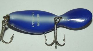 Heddon Tadpolly spook.  Colbalt blue.  Hard to come by. 4