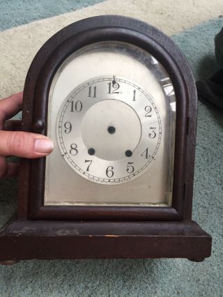 Antique Seth Thomas Clock Case W/face 10” Tall Very Good