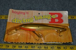 Vintage Bagley Db - 08 Fishing Lure