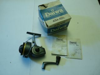 Vintage Daiwa 401a Casting Fishing Reel With Box & Paperwork