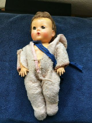 Vintage American Character Tiny Tears Doll 12 " Tlc