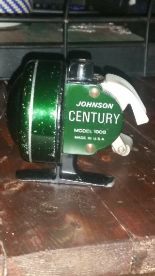 Johnson Century 100b Reel And Rod
