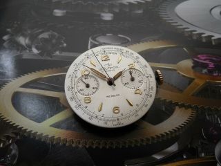 Venus 188 Vintage Chronograph Movement Parts Or Spare For Wakmann