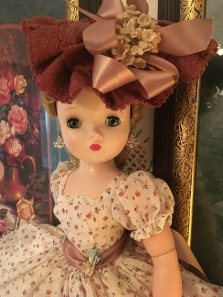Dress Hat Earrings for Vintage Madame Alexander Cissy Doll 6
