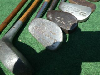 Vintage Hickory play set good makers old golf antique memorabilia 3