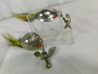 Two Vintage 1940s Herb ' s Dilly Lures in 2