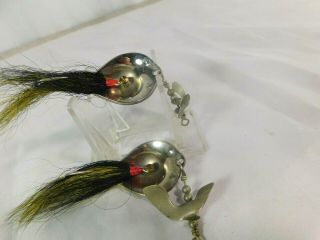 Two Vintage 1940s Herb ' s Dilly Lures in 4