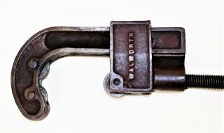 Antique Walworth Large Tube Pipe Cutter All Steel 18 