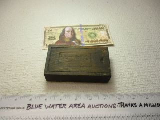 Vintage / Antique Wooden Micrometer Box From S.  W.  Card Manufacturing Co.  Mass Usa