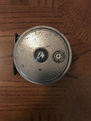 Vintage Jw Young 3 1/4” Pridex Alloy Fly Fishing Reel