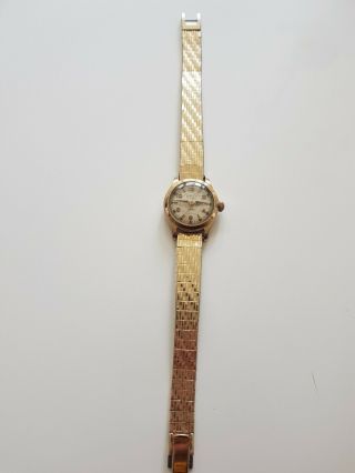 Vintage Ardath 21 Jewels Incablock Ladies Watch Gold Plated
