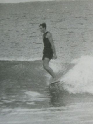 Vtg 1960 ' s JEFF DIVINE LA JOLLA SHORES BIRD ROCK SURFING SURFER PHOTO SAN DIEGO 4