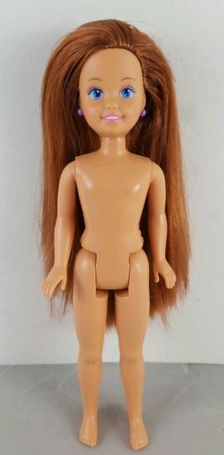 Nude Whitney Doll Mattel Friend Of Stacie Barbie Long Redhead Red Hair