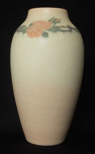 Antique Signed Rookwood Pottery Velum Vase - Edith Noonan - 1908