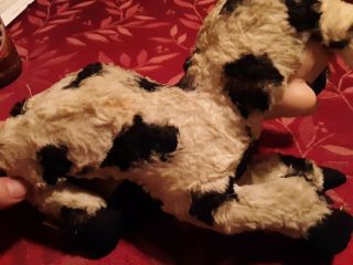 Vintage Rushton Star Creation Stuffed Animal Maybe a pig or cow from the 50 ' s? 2