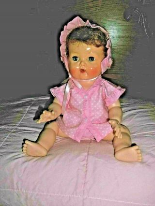 Vintage 14 " American Character - Tiny Tears - With Rock A Bye Eyes