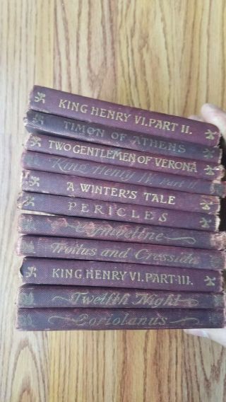 11 Volumes Very Early Shakespeare Mini Books