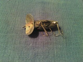 vintage fishing lure Fred Arbogast Red Wing Blackbird Jitterbug 1970s 3