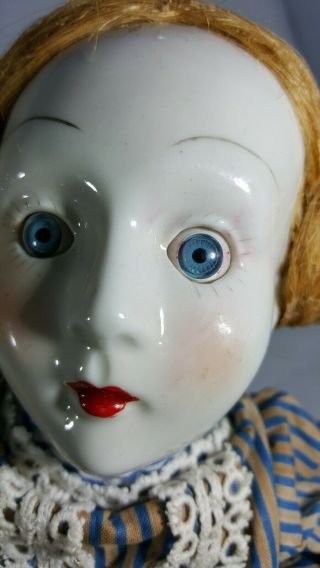 Creepy Gothic Horror Porcelain Doll Halloween.  Haunted House Prop Scary