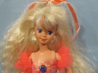 Vintage Skipper Doll Mermaid Skipper Shiny Orange Outfit Cond.