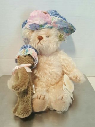 Annette Funicello Mohair Fully Jointed Curved Paw Hump Back Teddy Bear