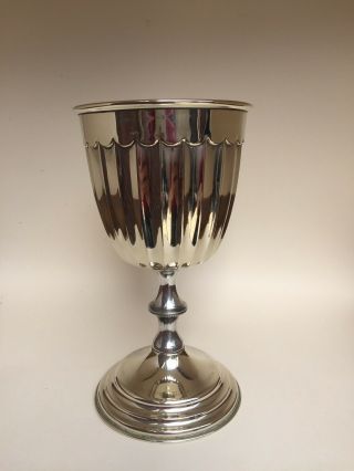 Antique EPNS Silver Plated Pirelli General Snooker Trophy Dated 1936 Engraved 2