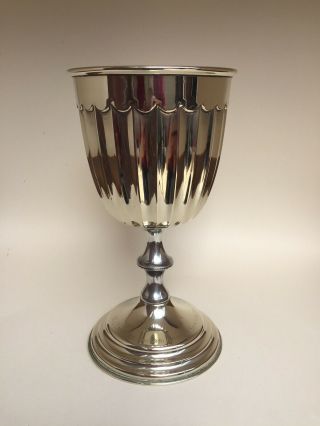 Antique EPNS Silver Plated Pirelli General Snooker Trophy Dated 1936 Engraved 3