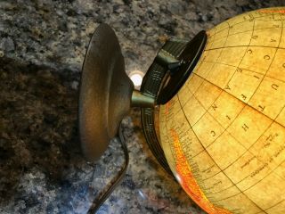 Vintage Cram’s Universal Terrestrial Globe - 8 Inch Light Up Art Deco 3