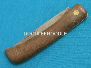 Vintage Germany Sod Buster Folding Hunter Survival Knife Knives Pocket Antique