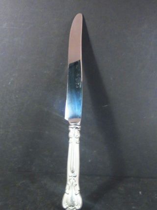 Gorham Sterling Chantilly French Hollow Knife 8 7/8 " No Mono