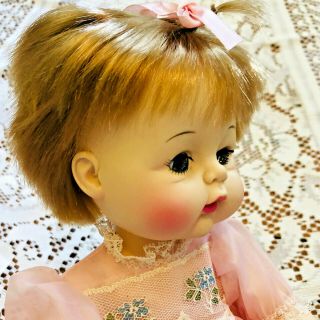 14 " Madame Alexander 1965 Vintage Pussycat Baby Doll With Outfit