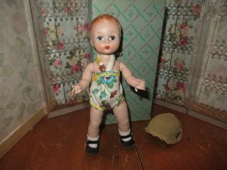 Vintage Madame Alexander Quiz - Kins 8 " Yes No 1953 Romper Doll Is Not