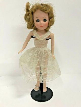 Vintage 1958 Toni Doll American Character Doll 10 " Blonde Hair Jointed