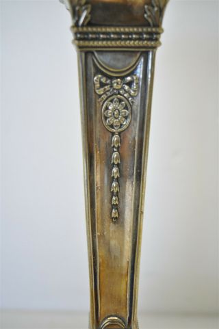 Vintage Ornate SilverPlate Candelabra Tableware Candlesticks Candle 2