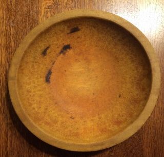 Antique / Primitive Munising Wooden Dough Bowl 9 " 1940 