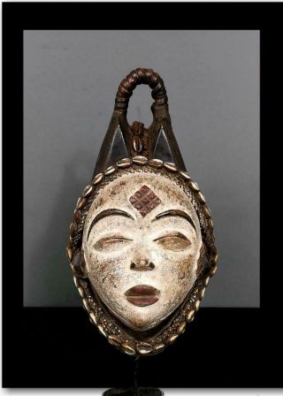 Outstanding Tribal Punu Okuyi Headdress Mask - - Gabon