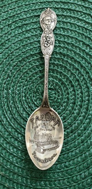 Tacoma/stadium High School,  Wash Sterling Silver Souvenir Spoon